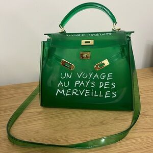 Green Jelly Kelly Bag
